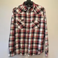 Dickies フランネルチェックシャツ　XL（Slim Fit)
