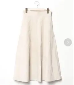 Steven Alan コーデュロイ フレアスカート アイボリーのサムネイル