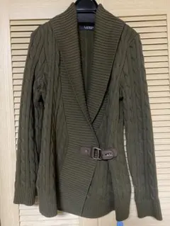 Ralph Lauren ラルフローレン　ケーブルニットカーディガン