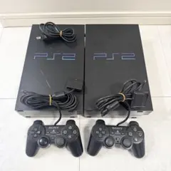 【ジャンク品】PlayStation 2 本体 ブラック２台