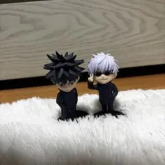 呪術廻戦 伏黒恵 五条悟 ミニフィギュア