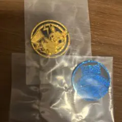 ポケモンセンター　ポケモンコインコレクション第4弾　カビゴン・ピカチュウセット