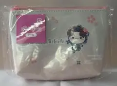 忍たま乱太郎　山田利吉 フリューくじ　ふんわり桜もちぴこの段 ポーチ賞