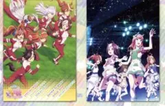 【激レア】 ウマ娘 クリアポスター 2種セット