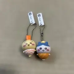 くら寿司　ちいかわ　フィギュアキーホルダー　うさぎ&ハチワレセット