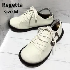 Regetta リゲッタ　Canoe カヌー　ホワイト　コンフォートシューズ　白のサムネイル