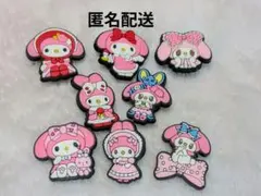 新品マイメロディジビッツ　8個セット サンダルアクセサリー キャラクターシューズのサムネイル