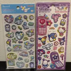 平成ハッピーフォン　ラメきらクリスタル　サンリオ　ポチャッコ　２枚