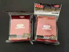 遊戯王 コナミフレンドリーショップ限定スリーブ オシリスレッド 2個セット