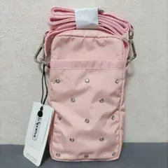 未使用 レスポートサック ラッフル ポーチ ピンク フリル レスポ 