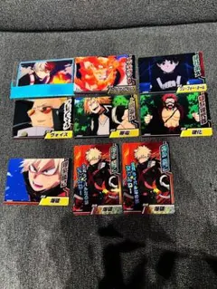 【新品未使用】　ヒロアカ　シール烈伝　25枚　コレクターズカード　9枚　セット