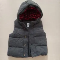 baby GAP　ベビーギャップ　フード付ダウンベスト　90センチ