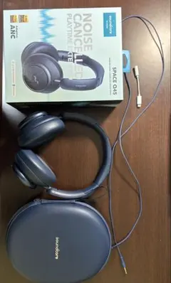 SoundcoreSpaceQ45 本体・箱・ケース・lightning変換のサムネイル