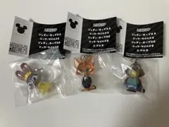 ズートピア2 めじるしアクセサリー　ニック　ジュディ B ニブルズ 3点セット