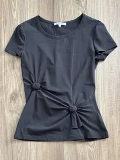 HELMUT LANG ヘルムートラング ノットデザイン Tシャツ ブラック Sのサムネイル
