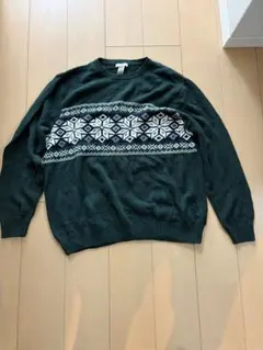 き*ん様 DOCKERS ダークグリーン セーター XL