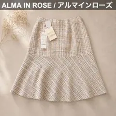 ALMA IN ROSE アルマインローズ チェックスカート11 新品タグ付きのサムネイル