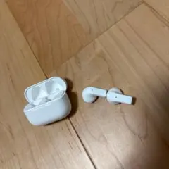 ワイヤレスイヤホン 充電ケース付き ホワイトのサムネイル