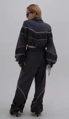 neith. Blocking Track Pants グレー　ジャージ