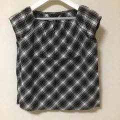 ギンガムチェック トップス ブラウス