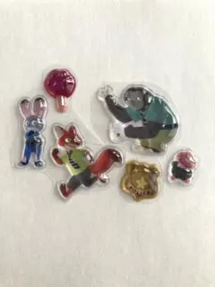 プチドロップステッカー　ズートピア　おすそ分け【正規品】ディズニー
