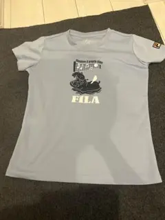 FILA ライトブルー Tシャツ Mサイズ