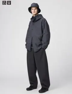 UNIQLO U ブラッシュドスウェットワイドパンツ