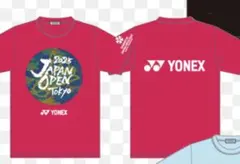 YONEX 2025 JAPAN OPEN 赤 Tシャツ