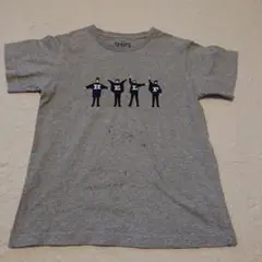 SHIPS グレー HELP Tシャツ ビートルズ