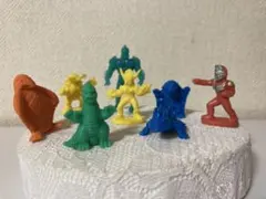 ウルトラマン怪獣 消しゴム7体+ウルトラマン