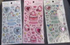サンリオ キラキラジュエルシール　3点セット