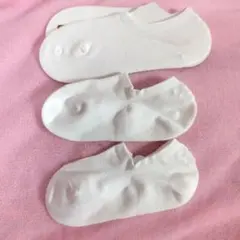 ユニクロホワイトショートソックス2足セット