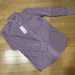 新品未使用【UNIQLO】 エクストラファインコットン ブロードチェックシャツ