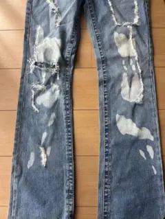 True Religion ダメージデニムジーンズ