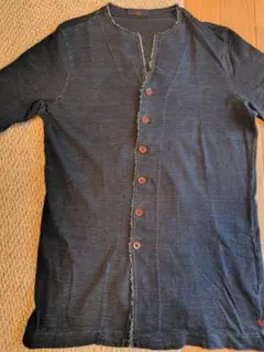 45rpm (フォーティーファイブアールピーエム) 　インディゴ カーディガン