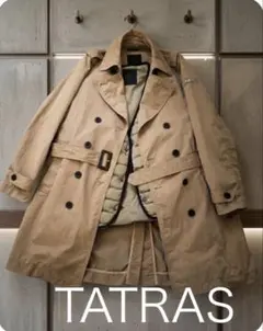2026年最新】TATRAS カラー：ベージュ系 メンズ トレンチコートの人気