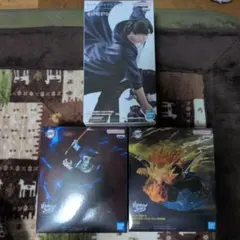 鬼滅の刃 無限城編 我妻善逸 獪岳 フイギュアセット 未開封品　3点