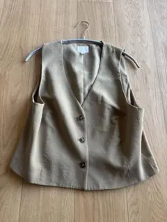 ★新品★H&M ベスト ジレ ベージュ レディース