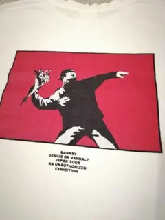 バンクシー展 Banksy オフィシャル ロングtシャツ