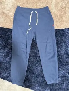 POLO RALPH LAURENワンポイント刺繍 スウェットパンツ ネイビー