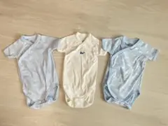 プチバトー 新生児 肌着 ロンパース