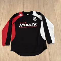 ATHLETA 長袖シャツ 140サイズ 黒/赤/白