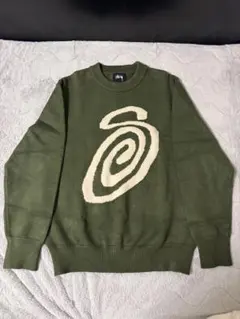 2026年最新】stussy curly s sweater greenの人気アイテム - メルカリ