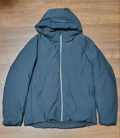 【2月末処分、最終値下】ナノユニバース 止水ジップ ダウンジャケット フード付き