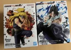 NARUTO プライズ フィギュアセット うちはサスケ デイダラ - メルカリ