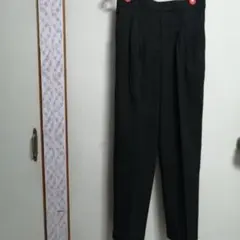 タック入りブラックスラックス秋、冬用。