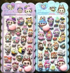 ラブブ　ぷにぷに　おしりシール 2枚セット