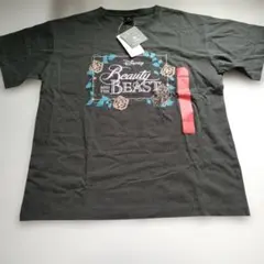 ●8/0518p02 Disney 美女と野獣 Tシャツ Mサイズ ブラックのサムネイル