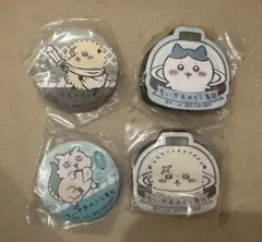 ちいかわ×くら寿司 マグネットシート　缶バッチ　ハチワレ　ラッコ　あのこ