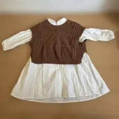 BREEZE シャツワンピース サイズ100